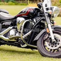 CHROME ENGINE GUARDS FOR YAMAHA MIDNIGHT / V-STAR XVS1300